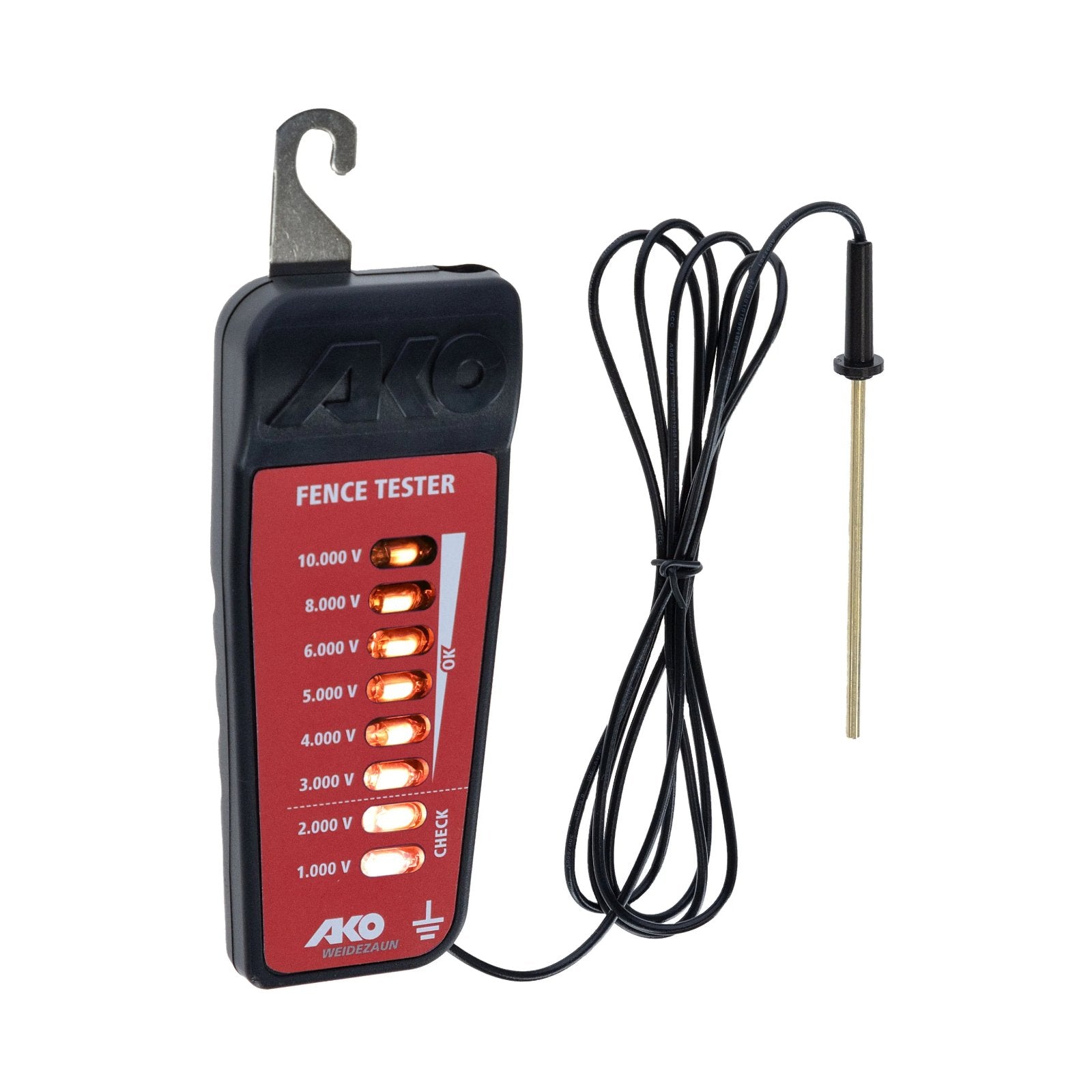 Stängselmätare från AKO med 8 steg