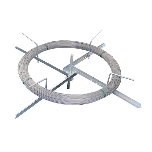 Kerbl Trådvinda i stål, en dispenser för stängseltråd