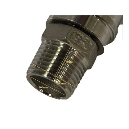 Rörventil Lång 1/2" utv.