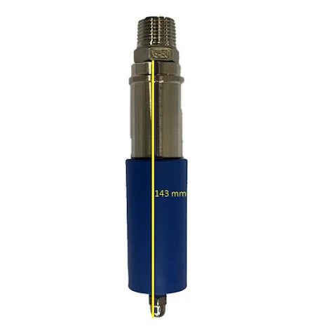 Rörventil Lång 1/2" utv.