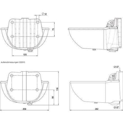 Elvattenkopp H10, 80W