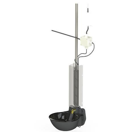 Uppvärmd vattenkopp H10 80W – gjutjärn, frostskyddad