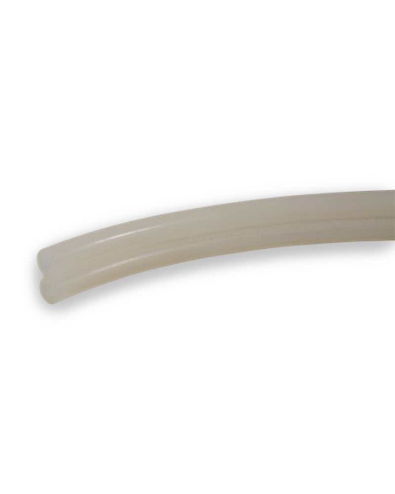 Trippelslang VMS silikon transparent 1,7m